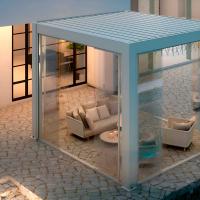 Раздвижная стеклянная панель 2.35*3.6м