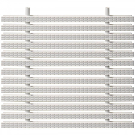 Переливная решетка 2-е. соед. AquaViva 295*25mm Classik