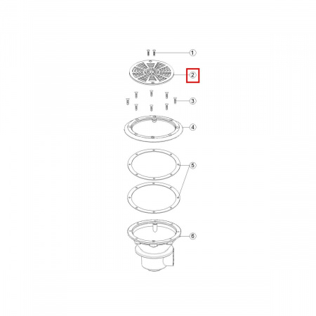 Решетка донного слива Aquaviva EM28хх