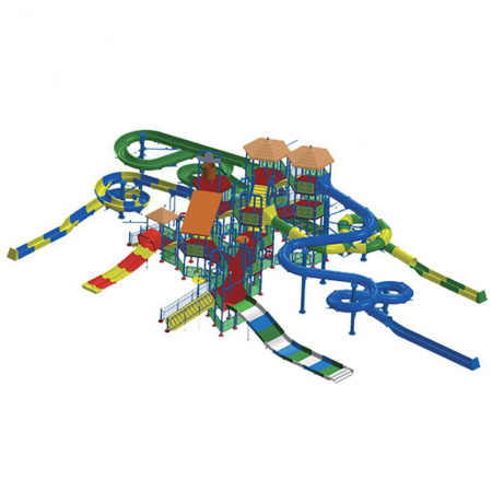 Комплекс водных горок Arihant WAPS 12А (42.0х26.0 м)