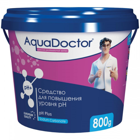 Средство для повышения уровня pH AquaDoctor pH Plus 0.8кг