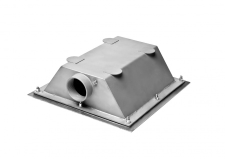 Плато аэромассажное квадратное 300х300 AISI304, лайнер Россия