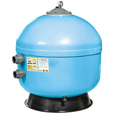 Фильтр AquaViva MS900 (32 м³/час, 900 мм, 528 кг, 2,5 бар, бок, 2", 0.6 м засыпка)
