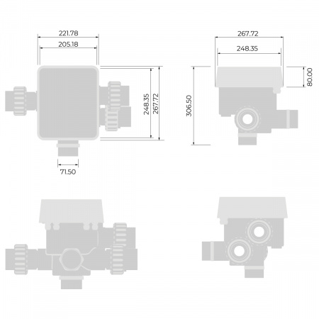 Автоматический клапан Aquaviva iWash24T