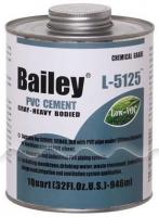 Клей L-5125 (946 мл) Bailey для ПВХ труб для промышленности