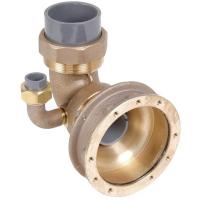 Проход донный Фитстар 8663450 для Combi-Whirl, под форсунку 63 мм, 90°, 191 мм