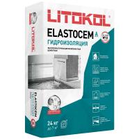 Гидроизоляция ELASTOCEM (А+B) сухой компонент A (мешок) 24 кг