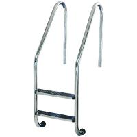 Лестница Flexinox STANDARD 2 ст AISI-304, для широкого борта