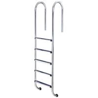 Лестница Flexinox WALL 5 ст AISI-316, для узкого борта