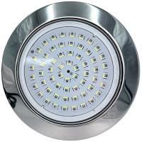 Прожектор светодиодный Aquaviva (LED028-99led) 6W RGB/4M стальная рамка  + закладная