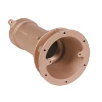 Проход стеновой Fitstar 3021051 из бронзы, ВР 2"/1 1/2",240 мм, для морской воды