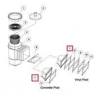 Корпус скиммера Aquaviva EM0020 01051044