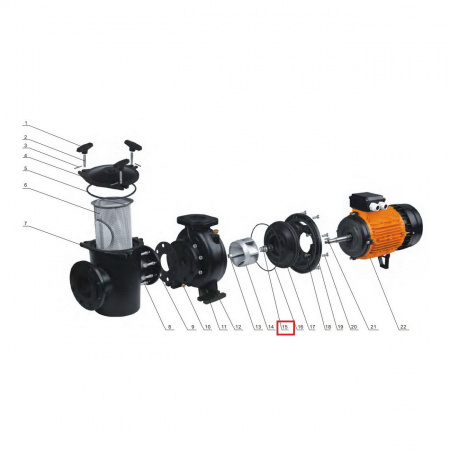 Сальник насоса Aquaviva  AVC-5.5T Сальник насоса Aquaviva  AVC-5.5T