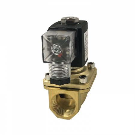 Клапан соленоидный Aquaviva 2W31 Латунь, DN50-G2 120℃ d50 AC220V
