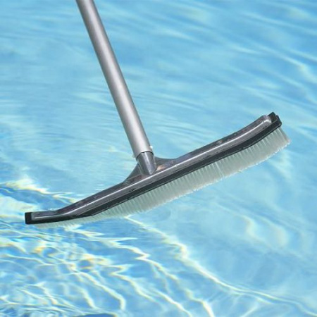 Настенная нейлоновая металлическая щетка (черный / серебристый) 24 "/ 60см