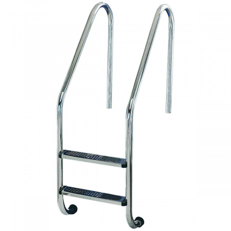 Лестница Flexinox STANDARD 2 ст AISI-304, для широкого борта