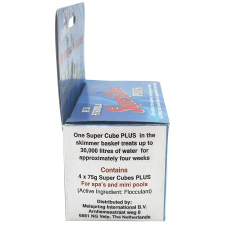 Флокулянт в гелевых блоках Melpool Super Cubes 4x75г