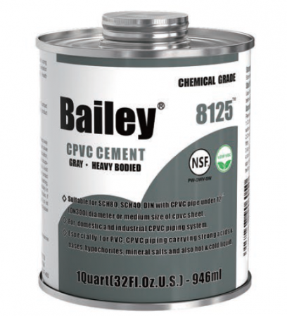 Клей L-8125  (946ml) Bailey для ХПВХ труб