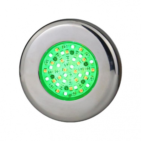 Прожектор светодиодный Aquaviva LED203 54LED (5Вт) RGB, стальной