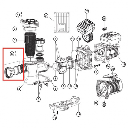 Комплект муфт Hayward (SP2700UNKIT50)