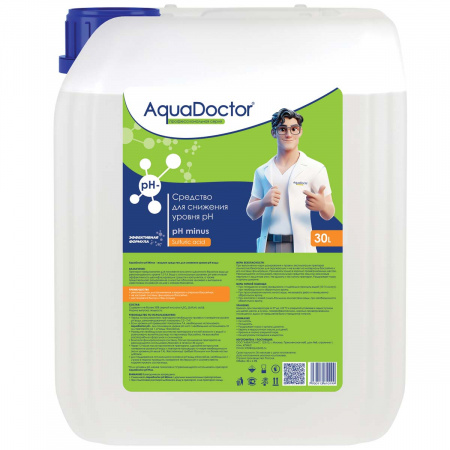 AquaDoctor pH Minus (Серная 35%) 30 л