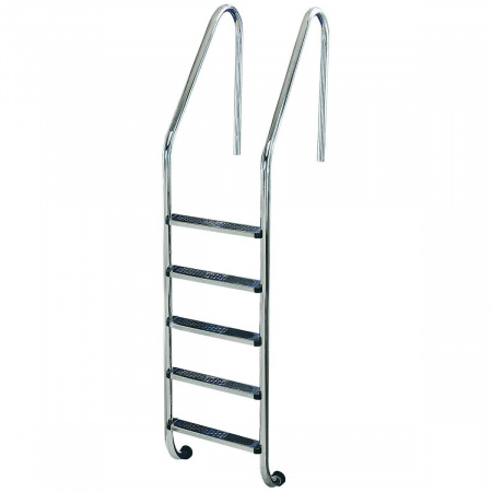 Лестница Flexinox STANDARD 5 ст AISI-304, для широкого борта