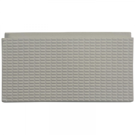 Профиль противоскользящий для переливной решетки SertekPool 12.5х25 белый (УП.)