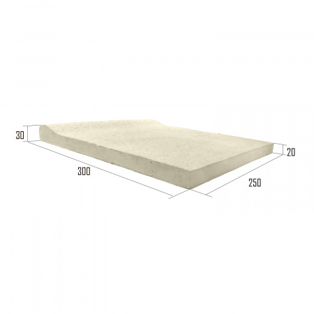 Копинговый камень Fabistone Granitus Minus (Sable)