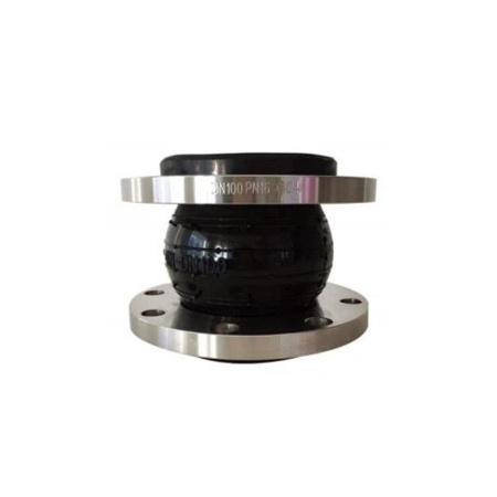 Сильфонный компенсатор EPDM  d110 фланцы (SS304 сталь)
